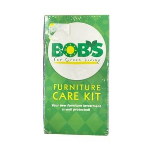 Bobs for Green Living Furniture Care Kit Fabric Cleaner Wood Polish Guardian NEW